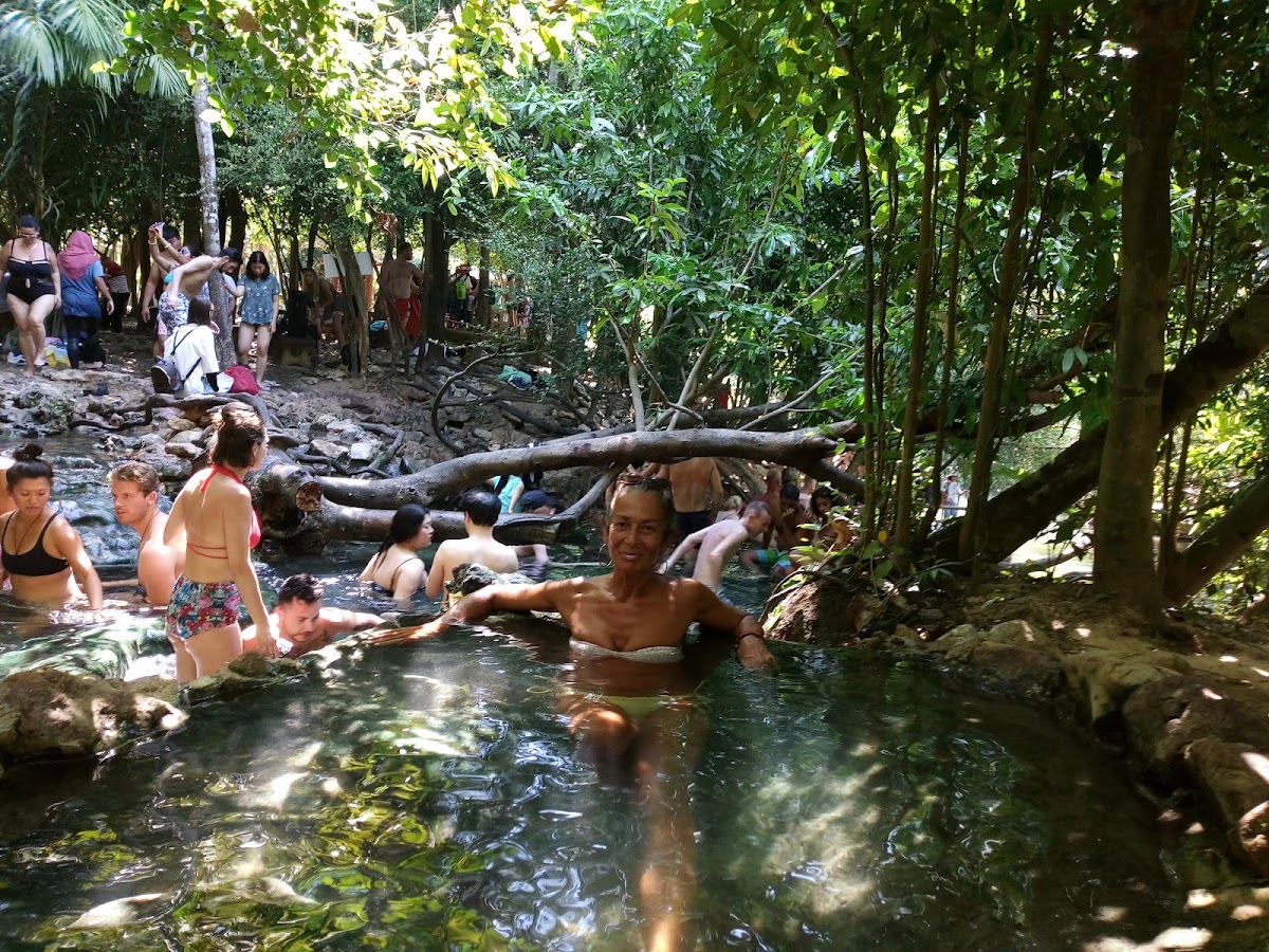 KhongThomNuea Hot Stream Waterfall Krabi