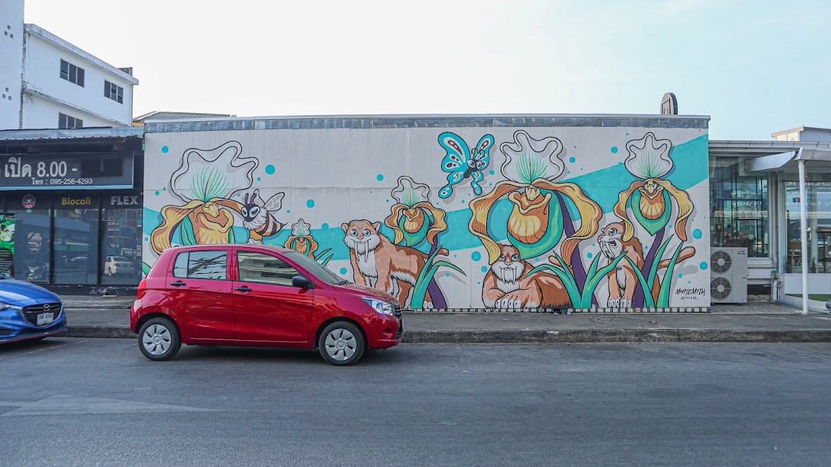 Krabi Street Art : Wild Life Wonder