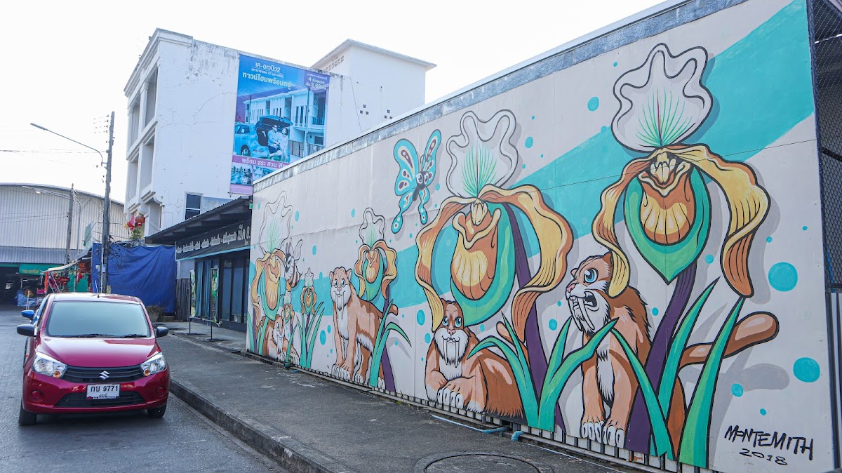 Krabi Street Art : Wild Life Wonder