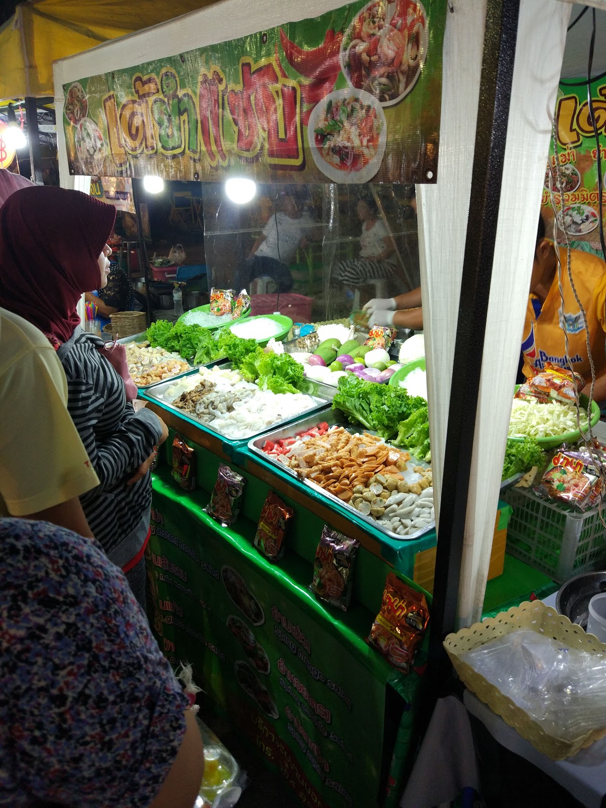 Evening Street Market