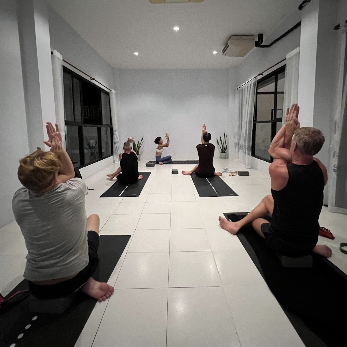 Yoga class by Kullayoga
